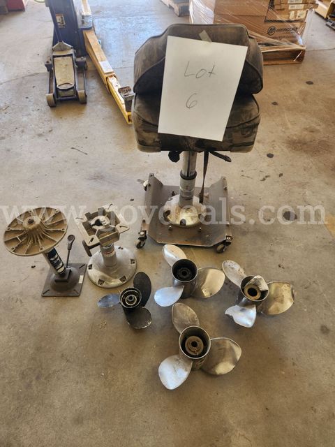 1 lot of Misc. boat props