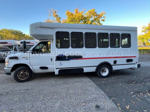 2016 Ford E450 14 Passenger Paratransit Van with wheelchair lift.