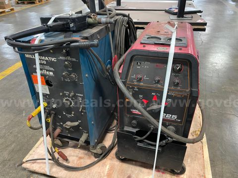 Lot of (2) Welders, Miller and Lincoln Electric