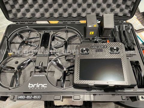 Brinc Lemur Drone System with Four (4) Batteries & Accessories