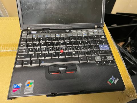 Bulk Lot of Computer Equipment - IBM Laptops, Dell OptiPlex Desktops, Monitors & Keyboards