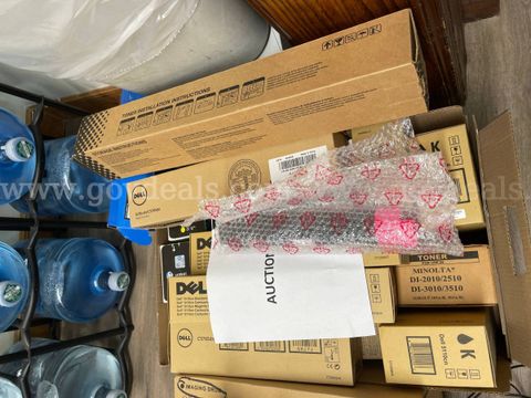 Large Lot of New & Surplus Toner Cartridges, Imaging Drums, Computer Accessories & Diskettes