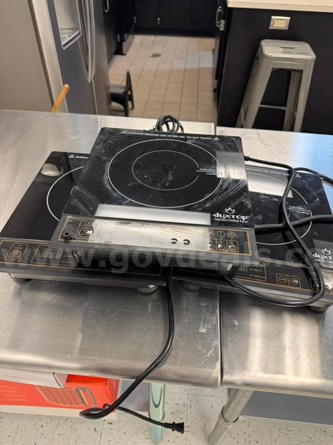 Used set of 3 Electric Hot Plates