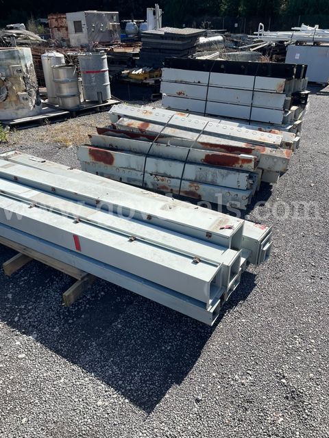 Lot of Various Steel Electrical Duct Sections
