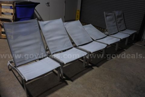Chairs, Lot Of Pool