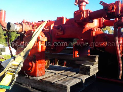 FMC Firetruck body & Pump
