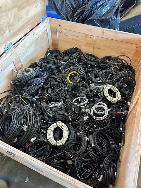 Large Crate of Cables