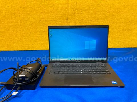 (1) Dell Latitude 7430 14.0 FHD Laptop - Intel i5, 16GB RAM, 256GB SSD, OS: Windows 10 Home (1) Power Adaptor (1) Dock