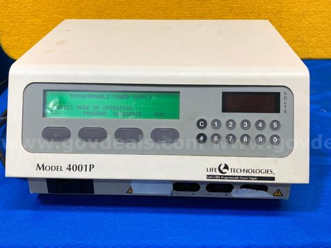 (1) Gibco BRL Programmable Power Supply