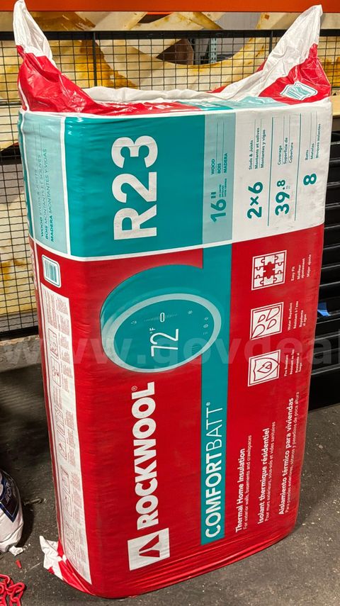 ROCKWOOL ComfortBatt R23 Insulation