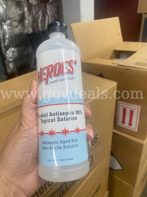 2 Boxes - Antiseptic Hand Rub - Lot 803