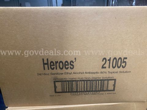 2 Boxes - Antiseptic Hand Rub - Lot 804