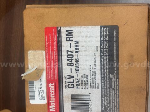 Ford Alternator Glv-8407-Rm