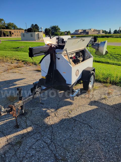 Coleman Rite-Lite Trailer Mounted Light Tower