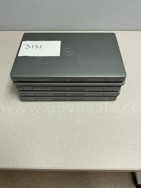 Five Dell Latitude 5420 Laptops