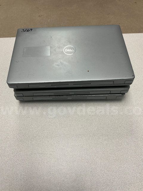 Five Dell Latitude 5420 Laptops