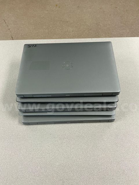 Five Dell Latitude 5420 Laptops