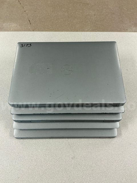 Five Dell Latitude 5420 Laptops