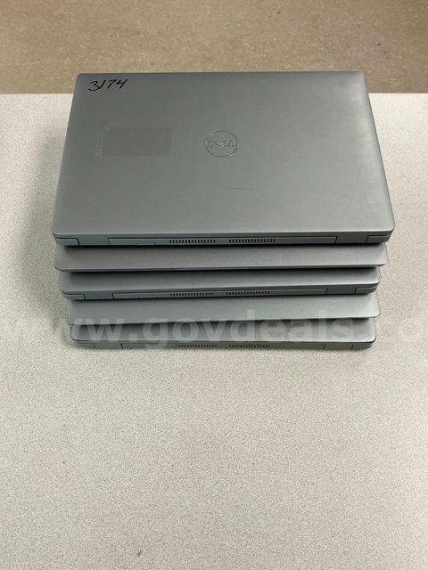 Five Dell Latitude 5420 Laptops