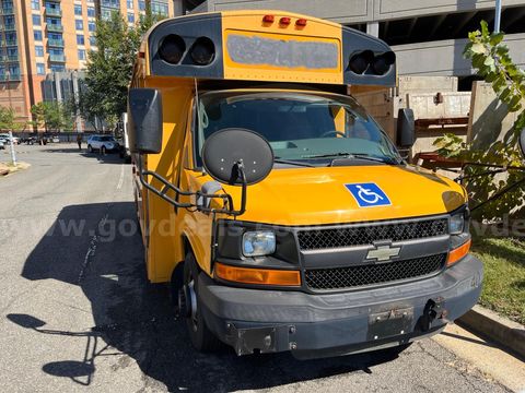 2015 Chevrolet Express School Bus w/Lift