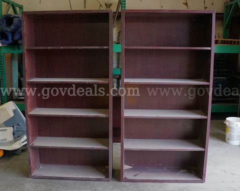 Wood Bookshelves