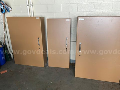 Lot of (4) Gun Safes