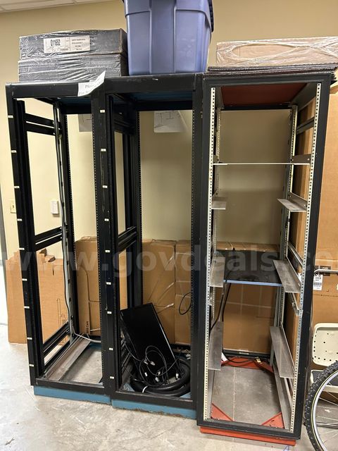Lot of (3) Server Racks