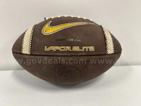 Iowa Hawkeye Team Issued Football