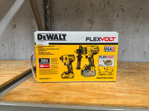 DeWalt 20-Volt Max Lithium Ion Cordless Drill/Driver and Impact Combo Kit