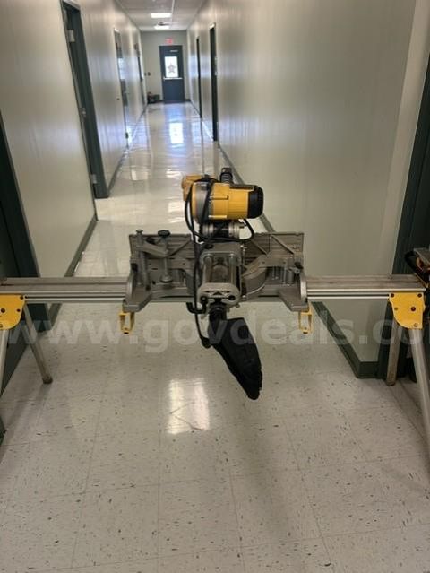 DeWalt chop saw with stand