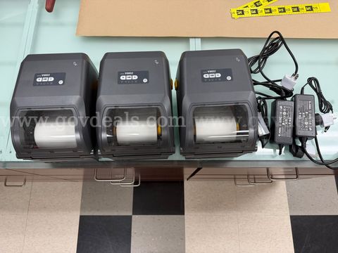 Three (3) Zebra ZD421 Thermal Printer.