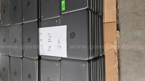 LOT 2 - 210 HP 11 G8 Chromebooks