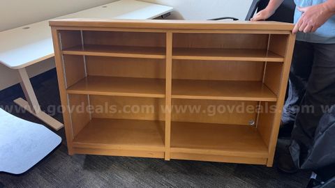 Wooden Shelving Unit