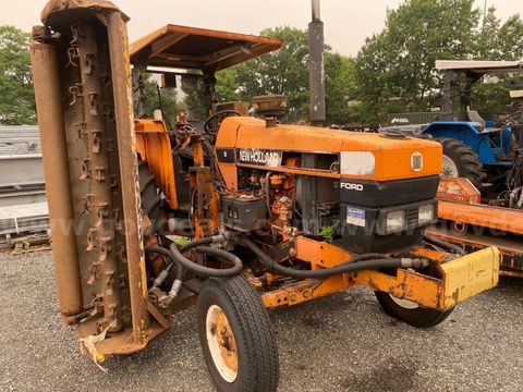 1997 Ford New Holland tractor wit brush mower