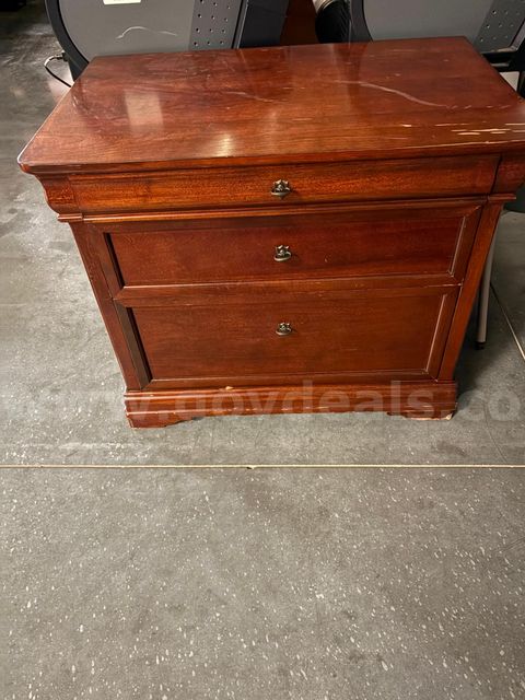 Wooden Lateral File Cabinet