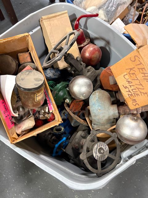 Pallet of Steam System Parts