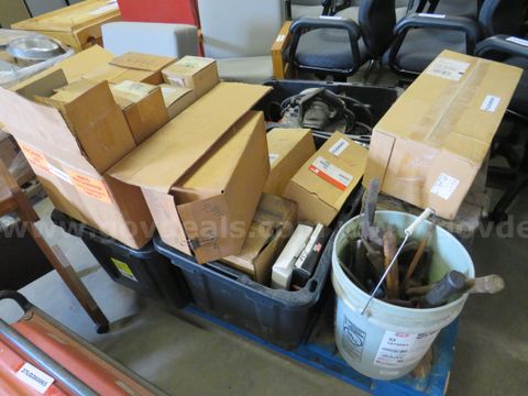 Pallet of Tools, Bits, & Filters