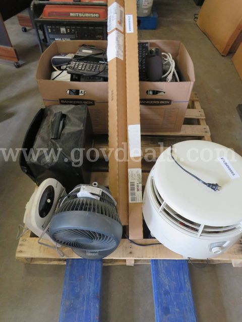 Pallet of Office Equipment & Supplies