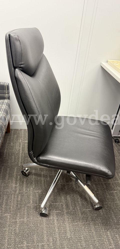 8 Leather Chairs