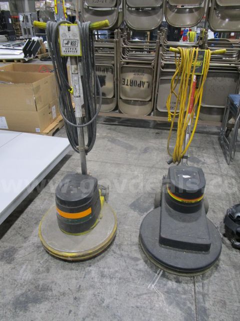 2 Floor Machines (H)