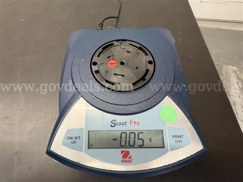 Ohaus Scout Pro Sp402 Portable Scale, Sn#B430850178