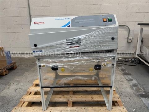Thermo Hyperclean Truair Tabletop Fume Hood Countertop Laminar Flow, Sn#P80540