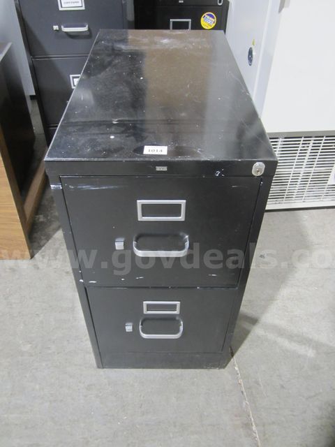 (2) File Cabinets Lot 1014