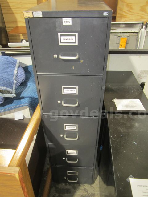File Cabinet Lot 1015