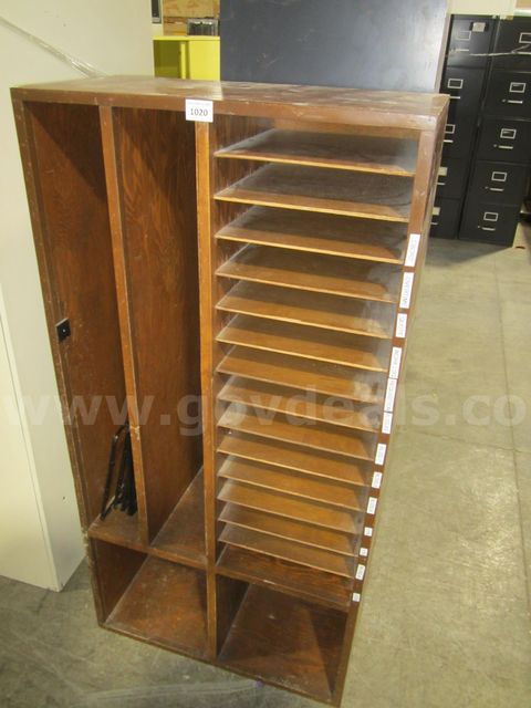 Mail Bin Lot 1020