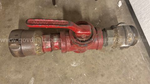 dual 3" gate valve and single 3" gate valve