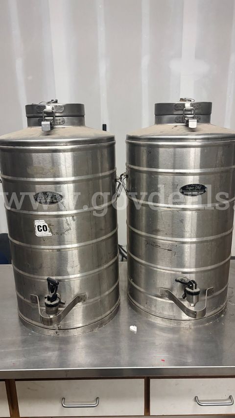 2-Super Chef Milk Coolers