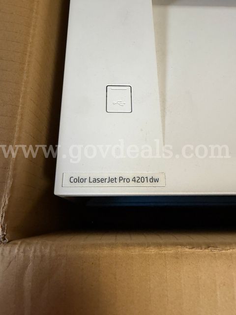 Lot 8 of 25 – (10) HP 4201 Printers