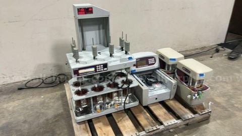 4 pcs., Distek Evolution 6100/4300 Dissolution Sampler and Syringe Pumps