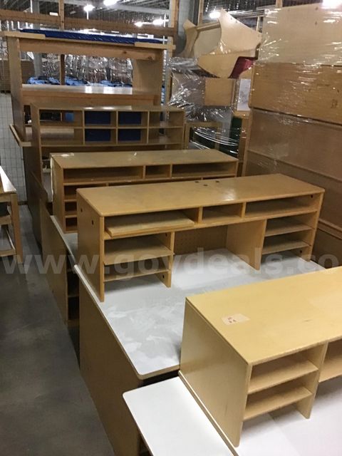 Variety of used pre kindergarten furniture